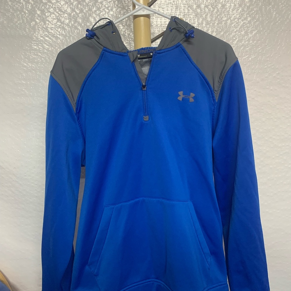 Under Armour Waterproof 1/4 Zip Sweatshirt/Hoodie Mens Size Medium